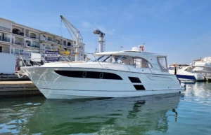 Exterior of the Used Marex 360 Cabriolet Cruiser at Nautic Luis