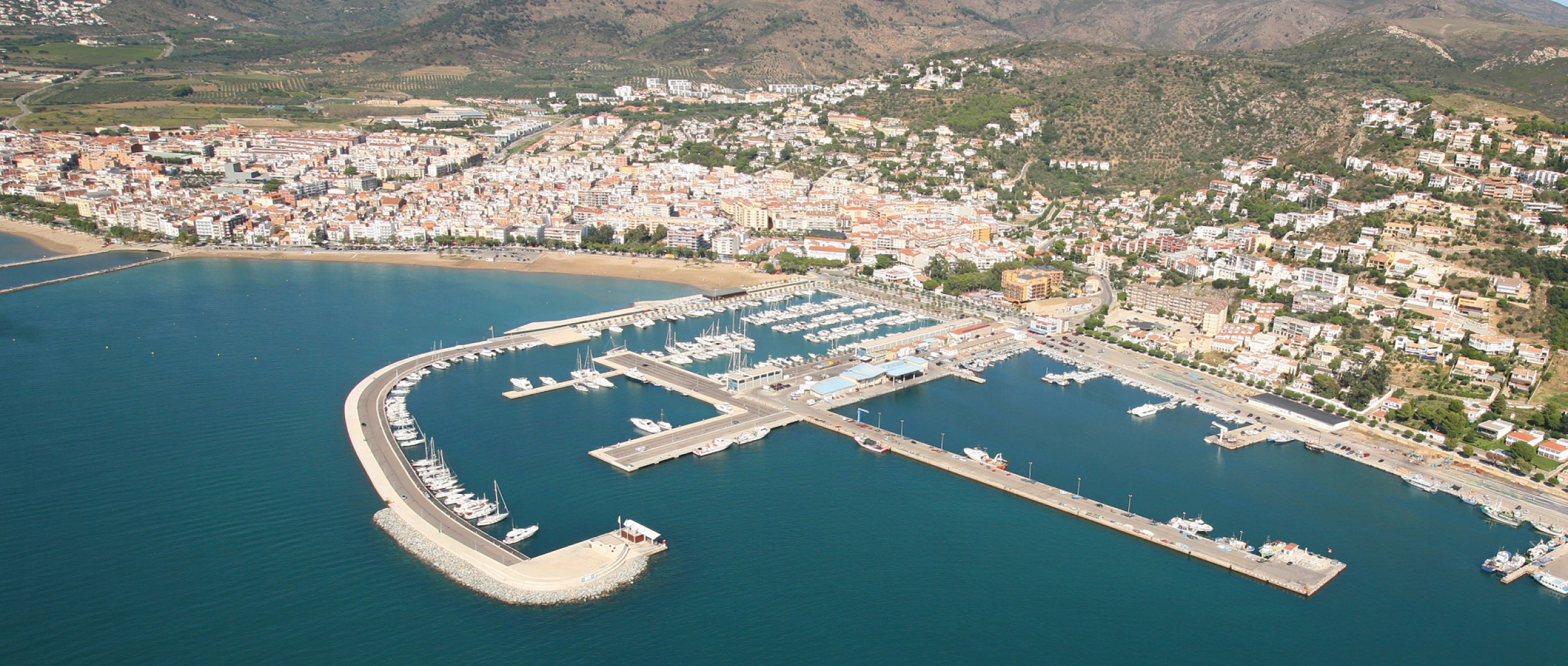 OT-Roses-Port-Roses Port of Roses from the Air