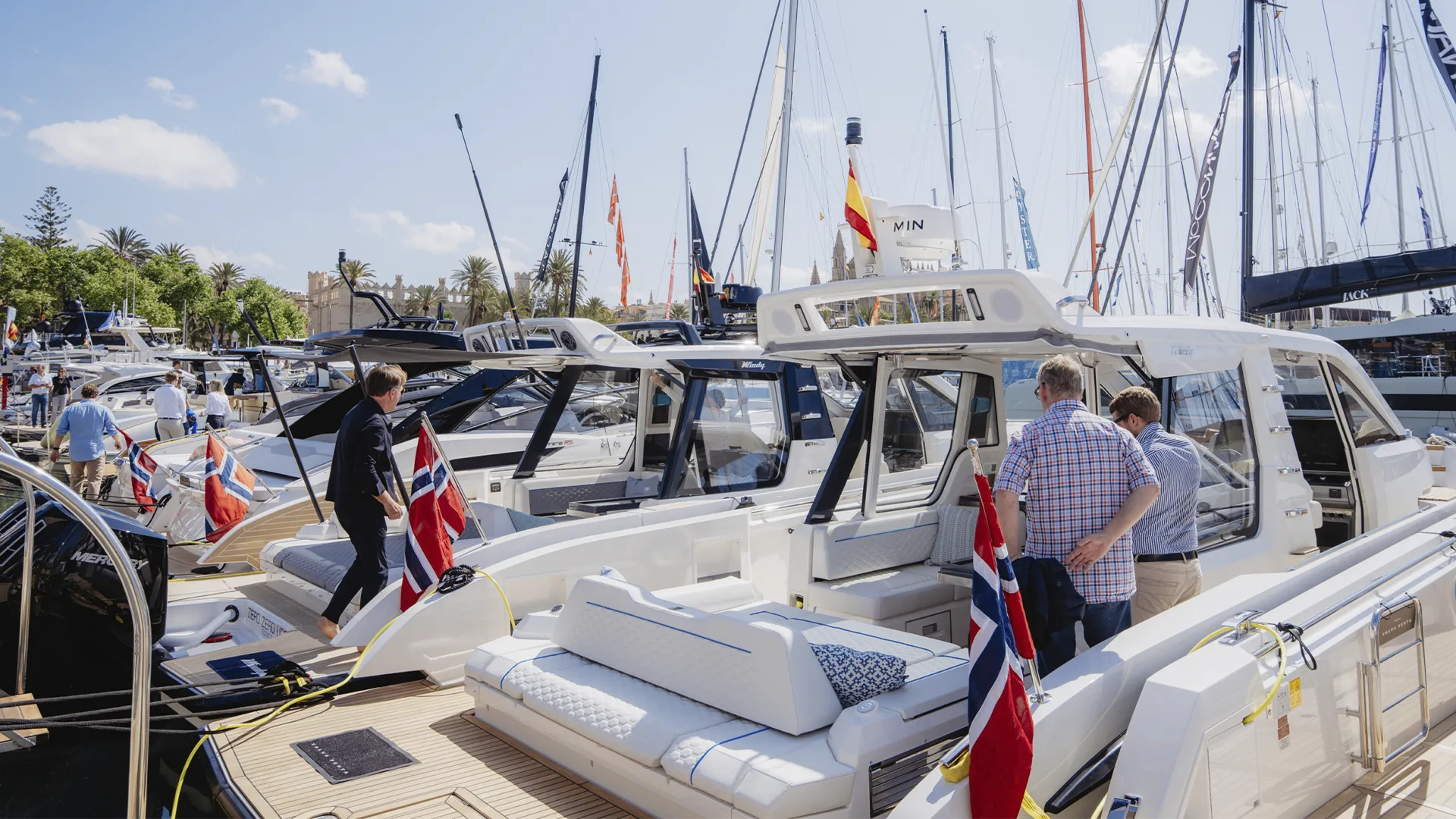 Windy SR40 auf der Palma Boat Show