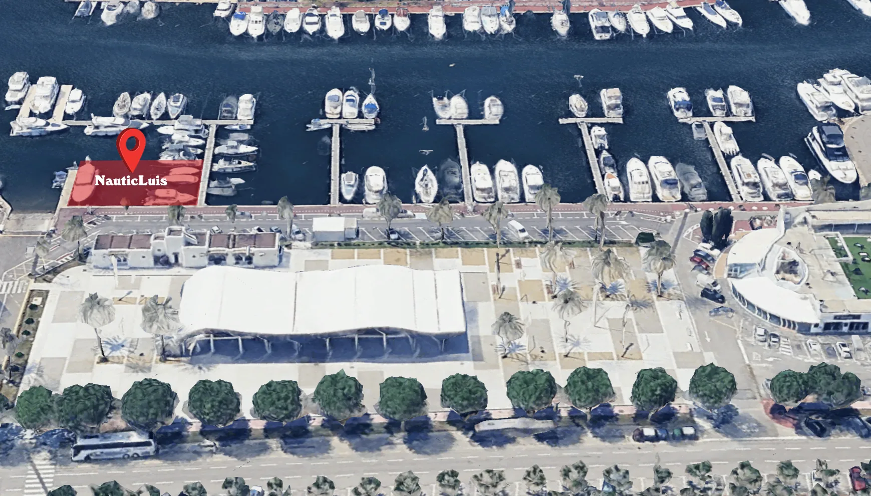 Nautic Luis Fira Vaixell Ocassió Location Location of Nautic Luis at the Fira del Vaixell d'Ocassió d'Empuriabrava