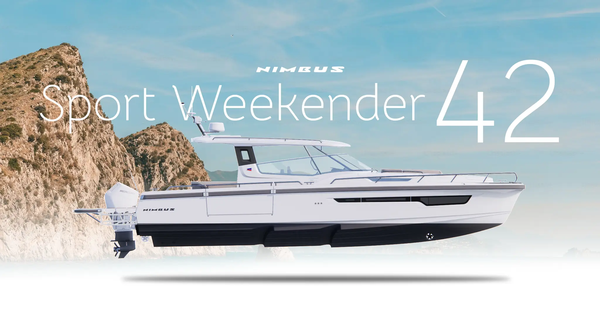 Banner Sport Weekender 42 Banner Nimbus Sport Weekender 42 bei Nautic Luis