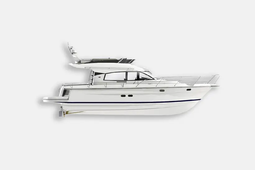 Rendering der Nimbus 405 Flybridge