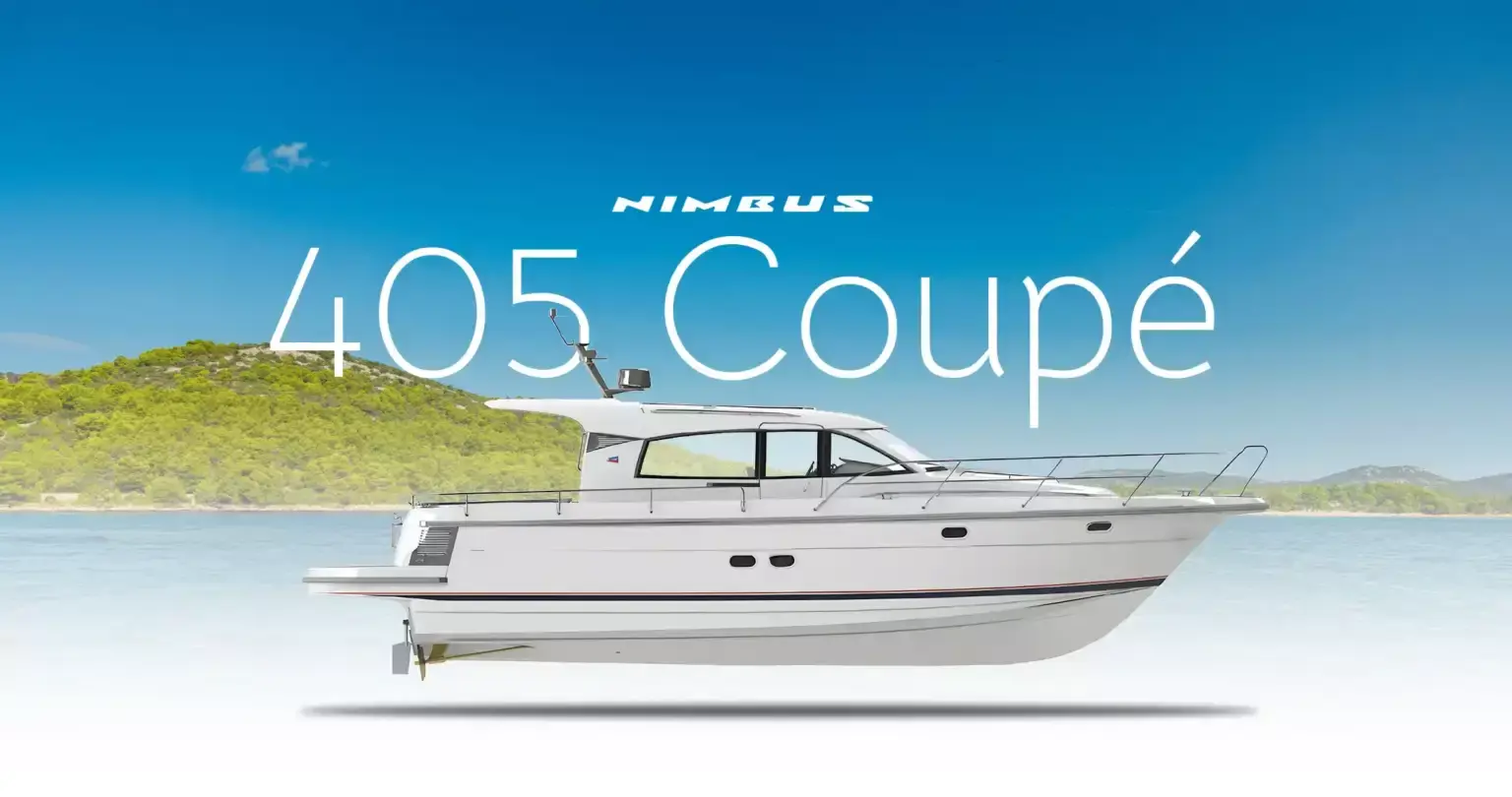 BANNER 405 Banner des Renderings des Nimbus 405 Coupé
