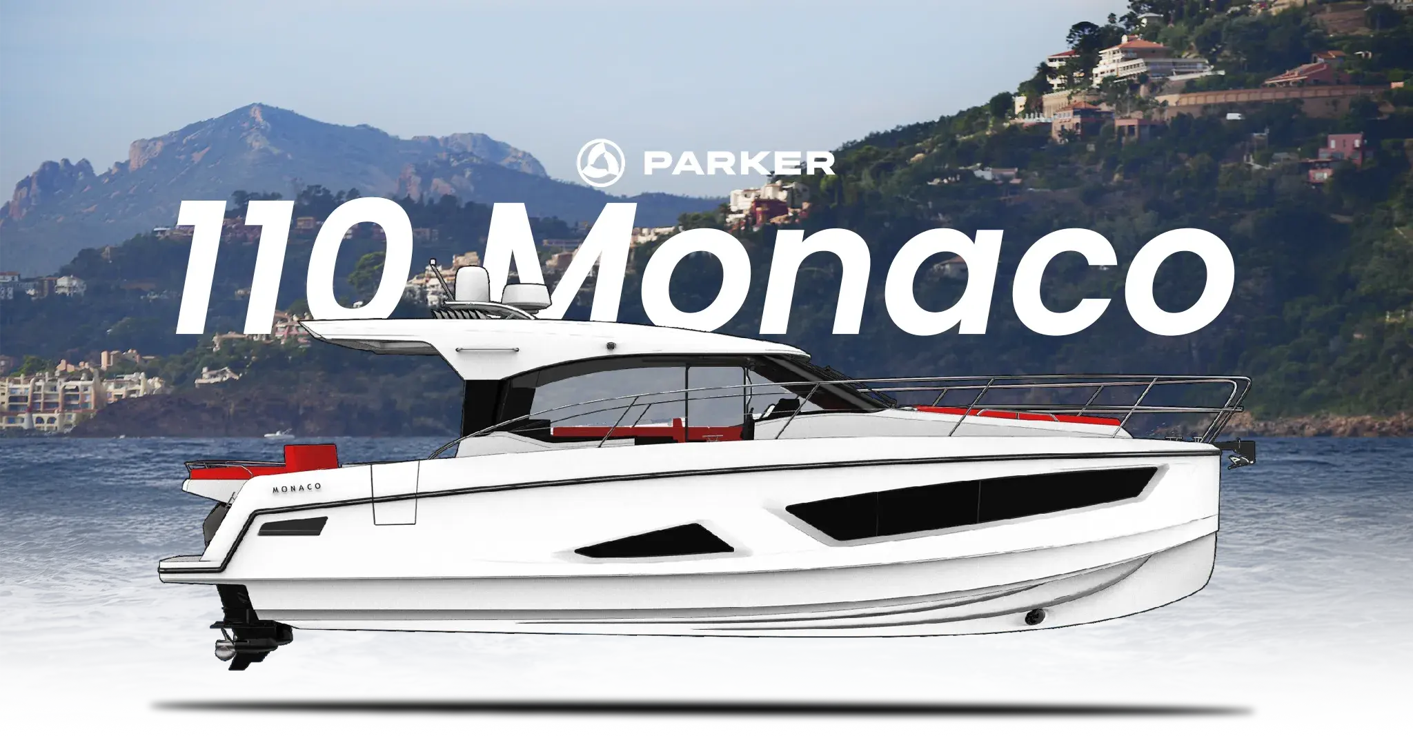 Render 110 Monaco Render-Banner der Parker Monaco