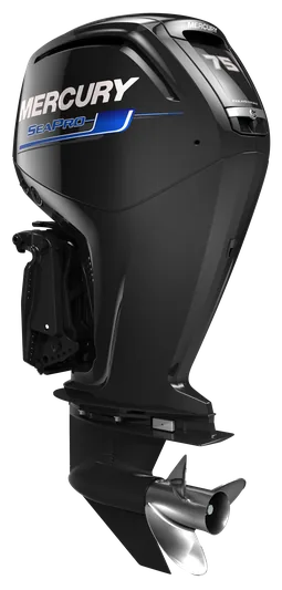 75hp_fourstroke_seapro_3qtr_port-aft.png__255x0_q85_autocrop_crop-scale_subsampling-2_upscale PIONER MULTI III with a Mercury SeaPro 75 hp outboard motor, rear side view.