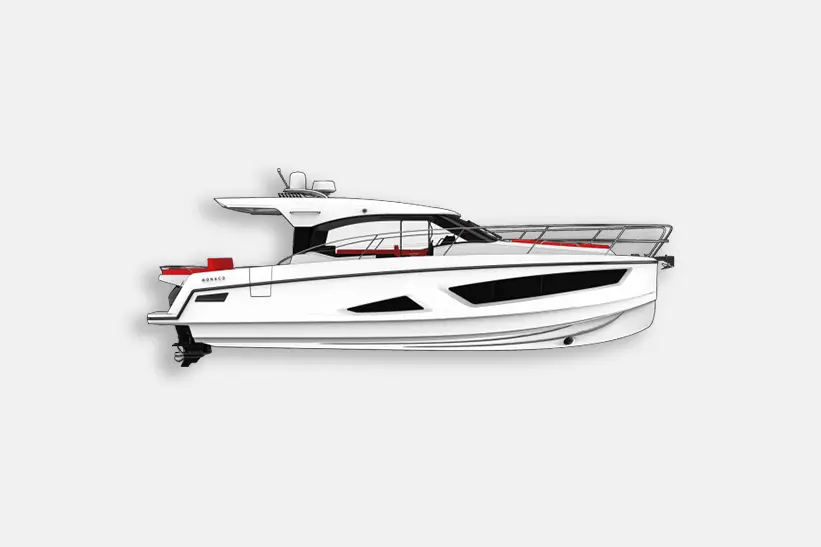 Rendering des Parker Monaco